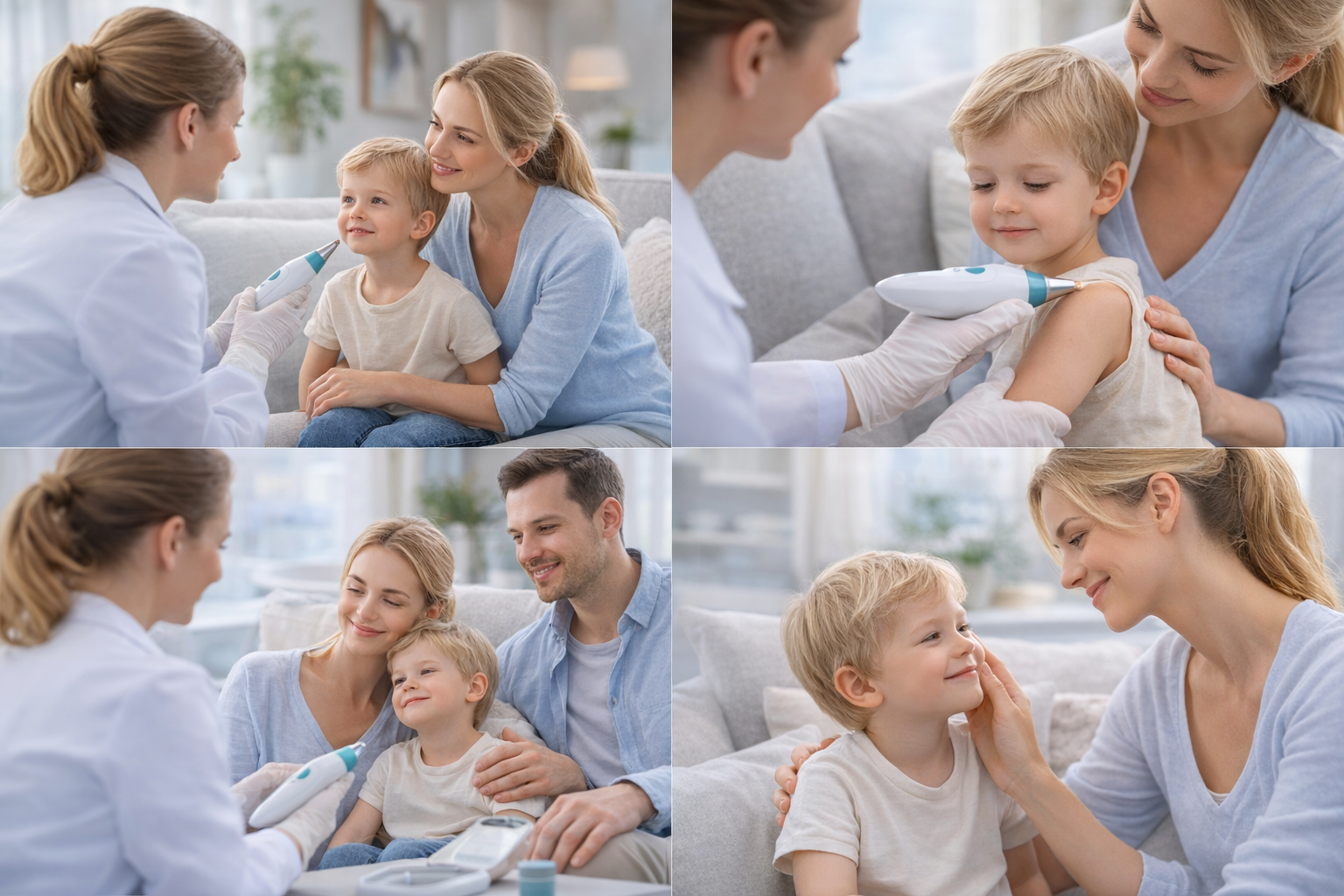 Illustration representing the concept of family-friendly care
